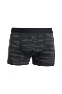 SENSOR MERINO IMPRESS pánské trenky černá/batik velikost S