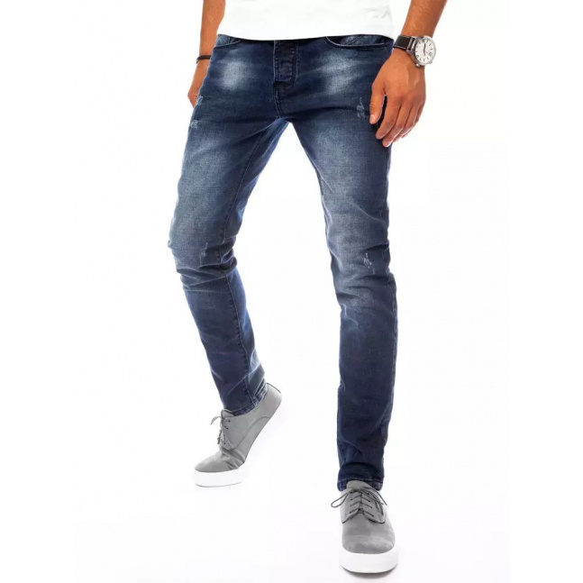 Spodnie męskie jeansowe granatowe Dstreet UX3826
