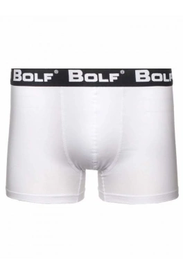 Stylové pánské boxerky Bolf 0953 - bílá,