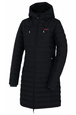 Dámský péřový kabát Husky Daili L black