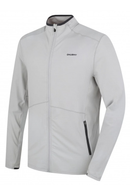 Pánská mikina na zip Tarp zip M lt. grey