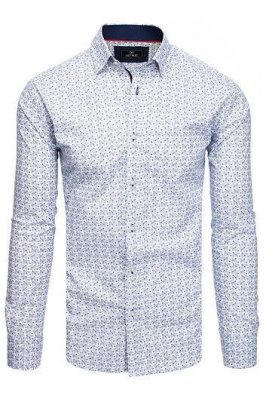 White men's PREMIUM shirt with long sleeves DX1809