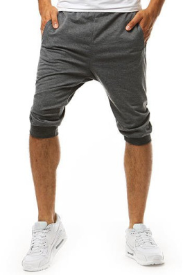 Dark gray men's shorts SX1228