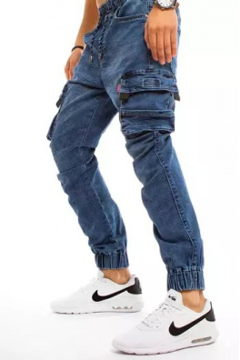 Spodnie męskie niebieskie Dstreet UX3216