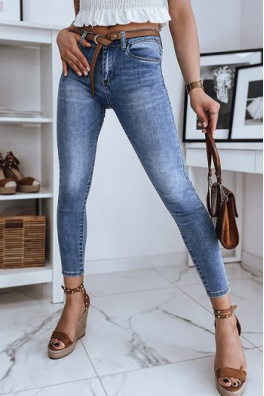 Spodnie damskie jeansowe SANDI niebieskie Dstreet UY0890