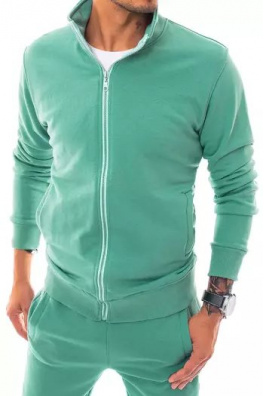 Bluza męska rozpinana zielona Dstreet BX5034