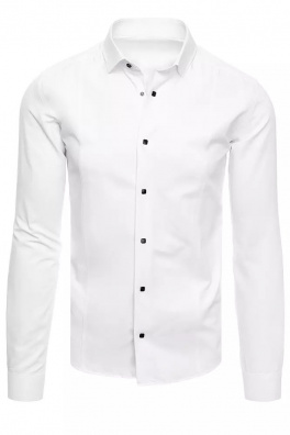 Koszula męska gładka biała Dstreet DX2176