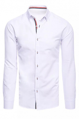 Koszula męska gładka biała Dstreet DX2194