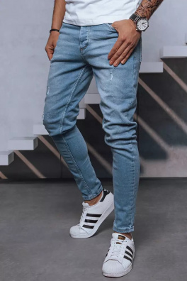 Spodnie męskie jeansowe niebieskie Dstreet UX3650