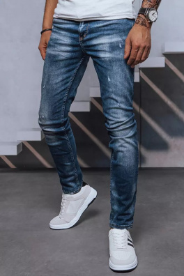 Spodnie męskie jeansowe niebieskie Dstreet UX3651