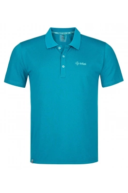 Pánské polo tričko Kilpi COLLAR-M tyrkysová