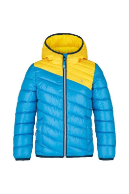 Loap INGOFI Dětská zimní bunda Modrá/Žlutá