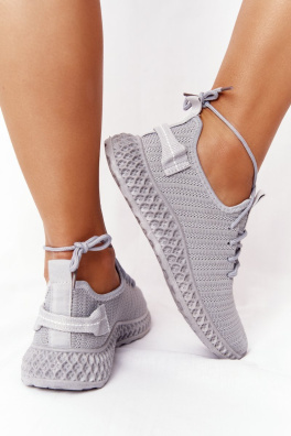 Women's Slip-on Sneakers Grey Do It