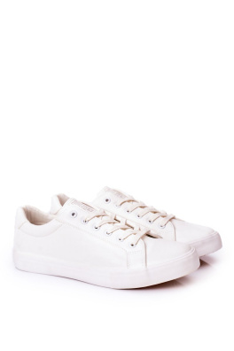 Men's Leather Sneakers Big Star II174028 White