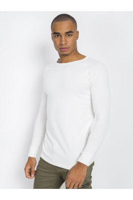 Biała bluza termiczna męska