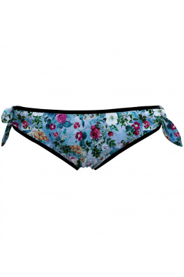 Side Tied Bikini Bottom Blue Heaven