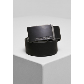 Imitation Leather Business Belt Black