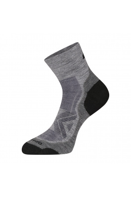 Antibakteriální ponožky z merino vlny ALPINE PRO DERERE gray