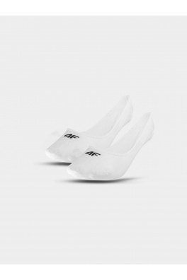 Dámské krátké ponožky casual (2 Pack) 4F - bílé