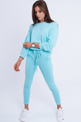 Women's sweat suit SUPERSO turquoise AY0302