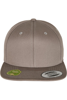Organic Cotton Snapback pale grey