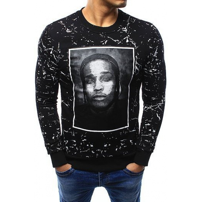 Black men's sweatshirt BX3247