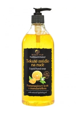 VIVACO Tekuté mýdlo na ruce Pomerančový květ s mandarinkou BODY TIP 750 ml