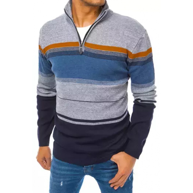 Sweter męski w paski Dstreet WX2082