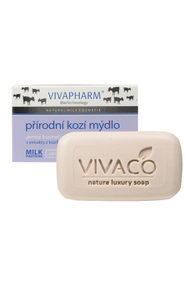VIVACO Přírodní mýdlo s kozím mlékem VIVAPHARM 100 g