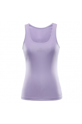 Dámské rychleschnoucí tílko ALPINE PRO MIXEDA pastel lilac