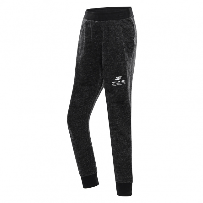 Dětské bavlněné tepláky ALPINE PRO FREKO black
