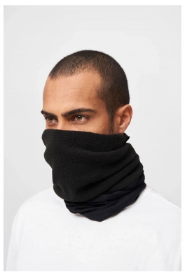 Multifunktionstuch Fleece black