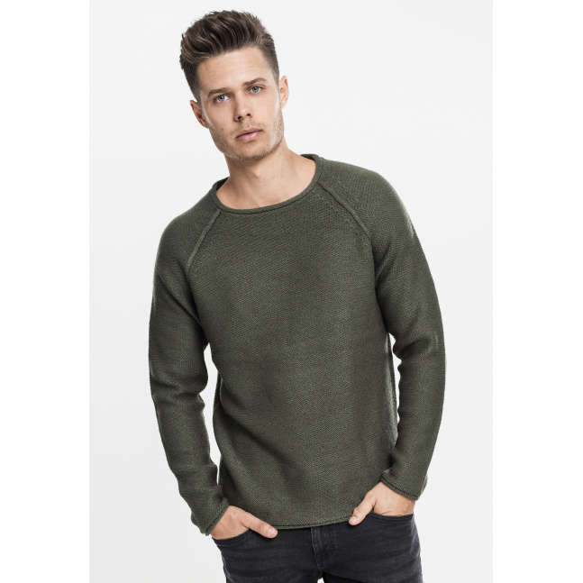 Raglan Wideneck Sweater olive