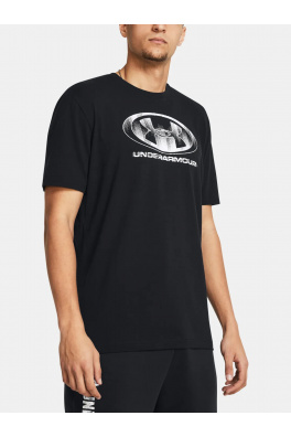 Pánské tričko Under Armour M Glitch Logo 60/40S SS