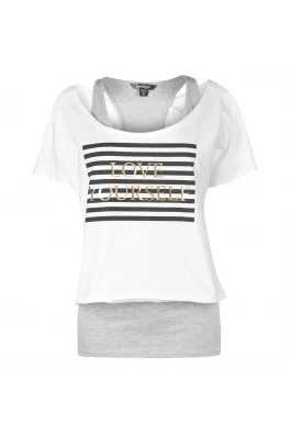Golddigga Double Layer Top Ladies