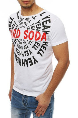 Men's white T-shirt RX4077