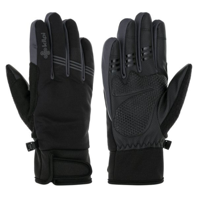 Zateplené rukavice na běžky Kilpi CINQO-U černé