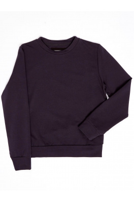 Bluza młodzieżowa basic w kolorze grafitowym