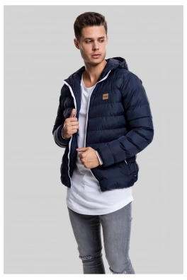 Basic Bubble Jacket nvy/wht/nvy