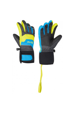 Dětské lyžařské rukavice Kilpi SKIMI-J BLUE