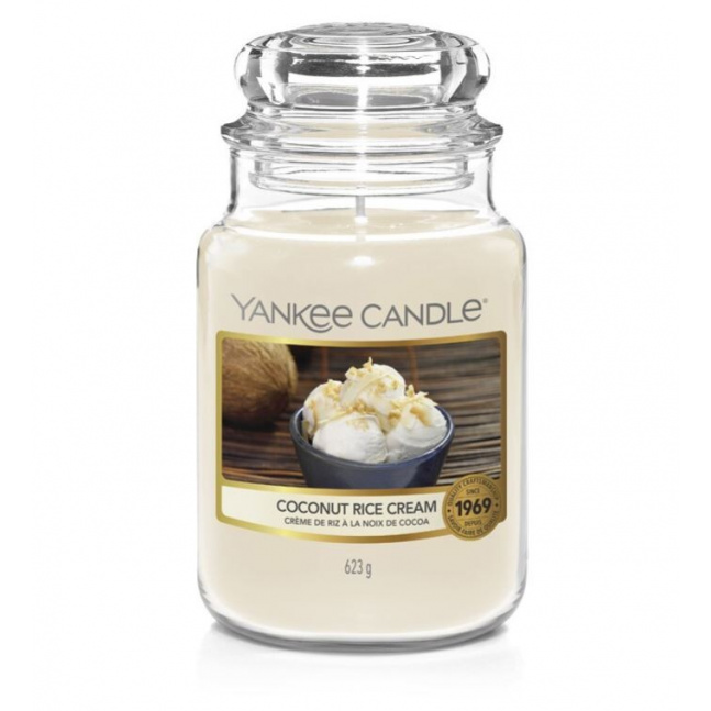 Yankee Candle Large Jar Coconut Rice Cream 623g