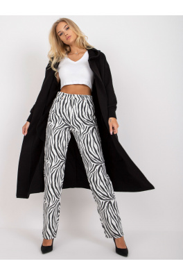 Czarna bawełniana bluza one size z wiązaniem