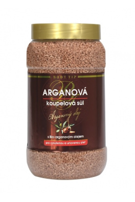 VIVACO Sůl do koupele s BIO arganovým olejem BODY TIP 1200 g