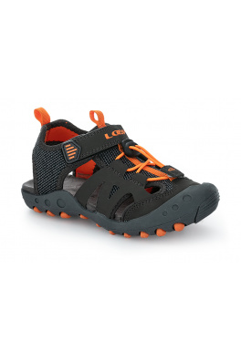 Dětské sandály Loap CERMINA šedá | oranžová