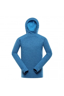 Pánská rychleschnoucí mikina ALPINE PRO ROLT mykonos blue