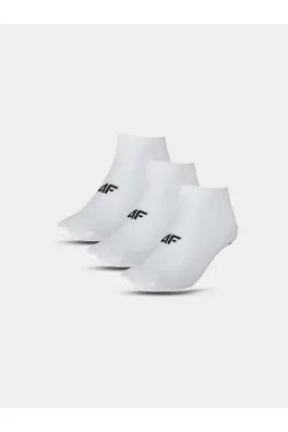 Pánské ponožky casual pod kotník (5pack) 4F - bílé