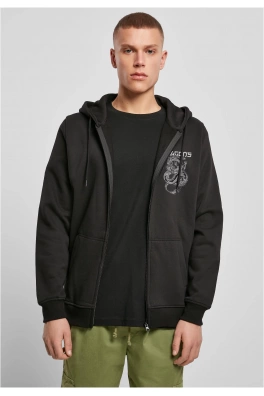 Dragons Never Die Heavy Zip Hoody black