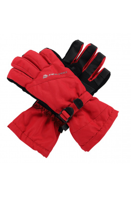 Dámské rukavice s membránou ptx ALPINE PRO RENA dk.red