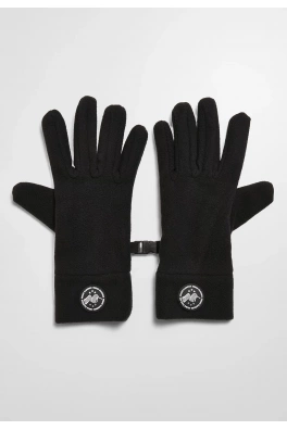 Hiking Polar Fleece Gloves black