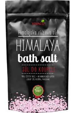 VIVACO Himalajská růžová sůl do koupele 200 g